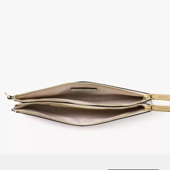 Kate Spade Madison Double Zip Wristlet Wallet Phone Case 
Meringue
NWT - Picture 2 of 16